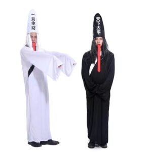 Black and White Impermanence Costumes